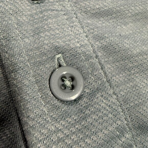 Cariloha Bamboo Golf Shirt Short Sleeve Polo Stretch Grey XL - Picture 6 of 8